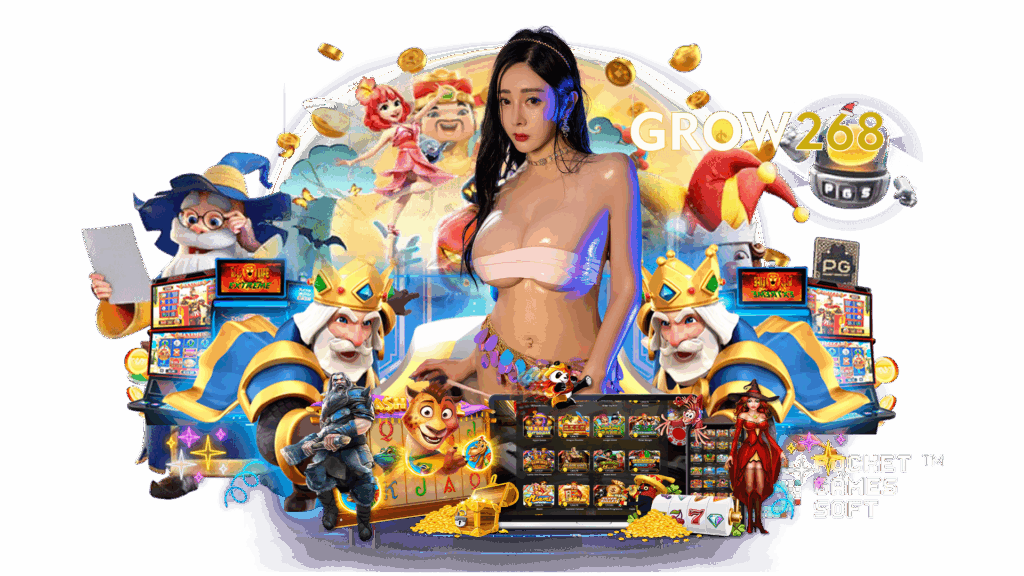Grow268 สล็อตเว็บตรงครบจบในที่เดียว ฝากไว ถอนเร็ว ไม่มีขั้นต่ำ